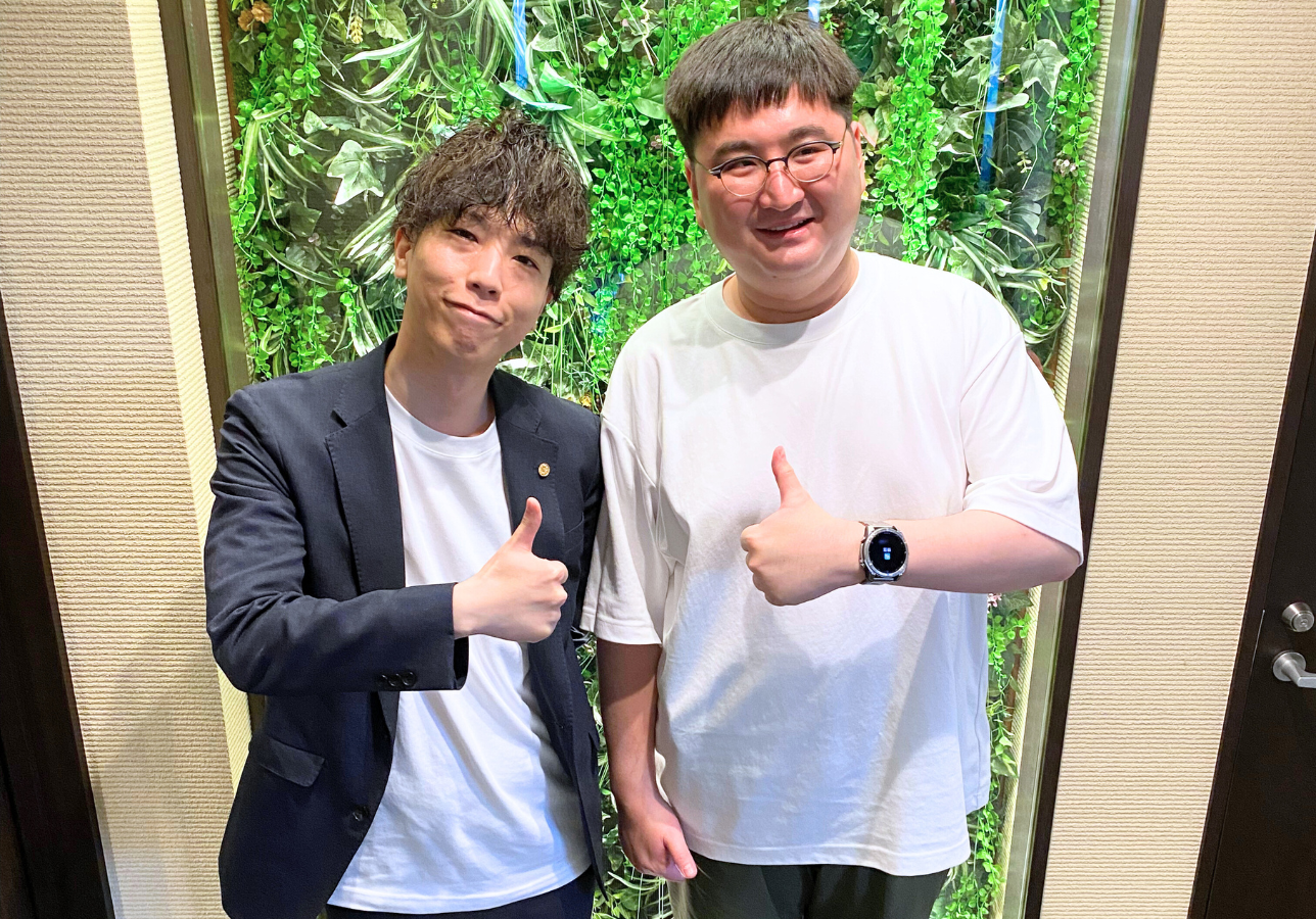エントランスでの一枚