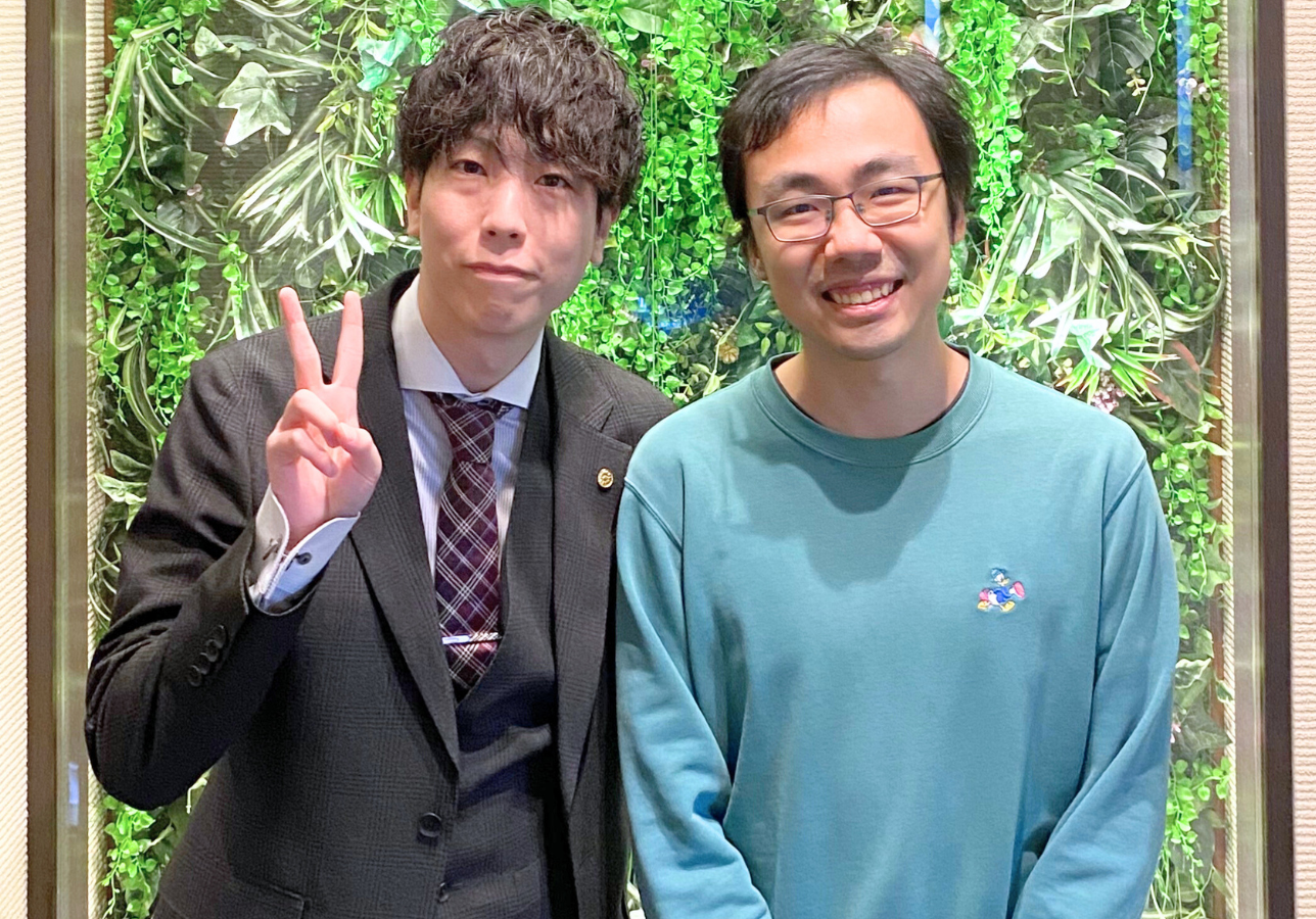 エントランスでの一枚